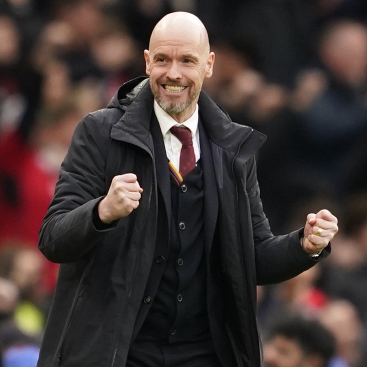 MenInBlazers's tweet image. ERIK TEN HAG TO STAY ON AS MANCHESTER UNITED MANAGER 🚨🔴

The Dutchman will remain at Old Trafford after end-of-season review, per @David_Ornstein. 

How are feeling about this Utd fans? Just kicking the divorce can down the road? (This is a safe space.)