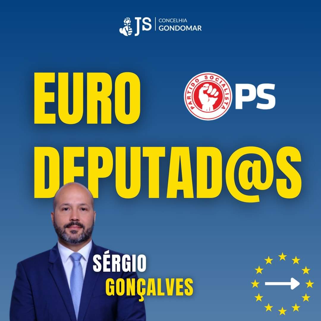 JS_Gondomar's tweet photo. Vem conhecer @s Eurodeputad@s eleit@s pelo PS✊🇪🇺

👤 Sérgio Miguel Sousa Gonçalves 
🪪 45 anos

👉🏻 Será o único Eurodeputado Português a representar a Região Autónoma da Madeira 

Votos de um excelente mandato✊ https://t.co/WNo5AvHDSi