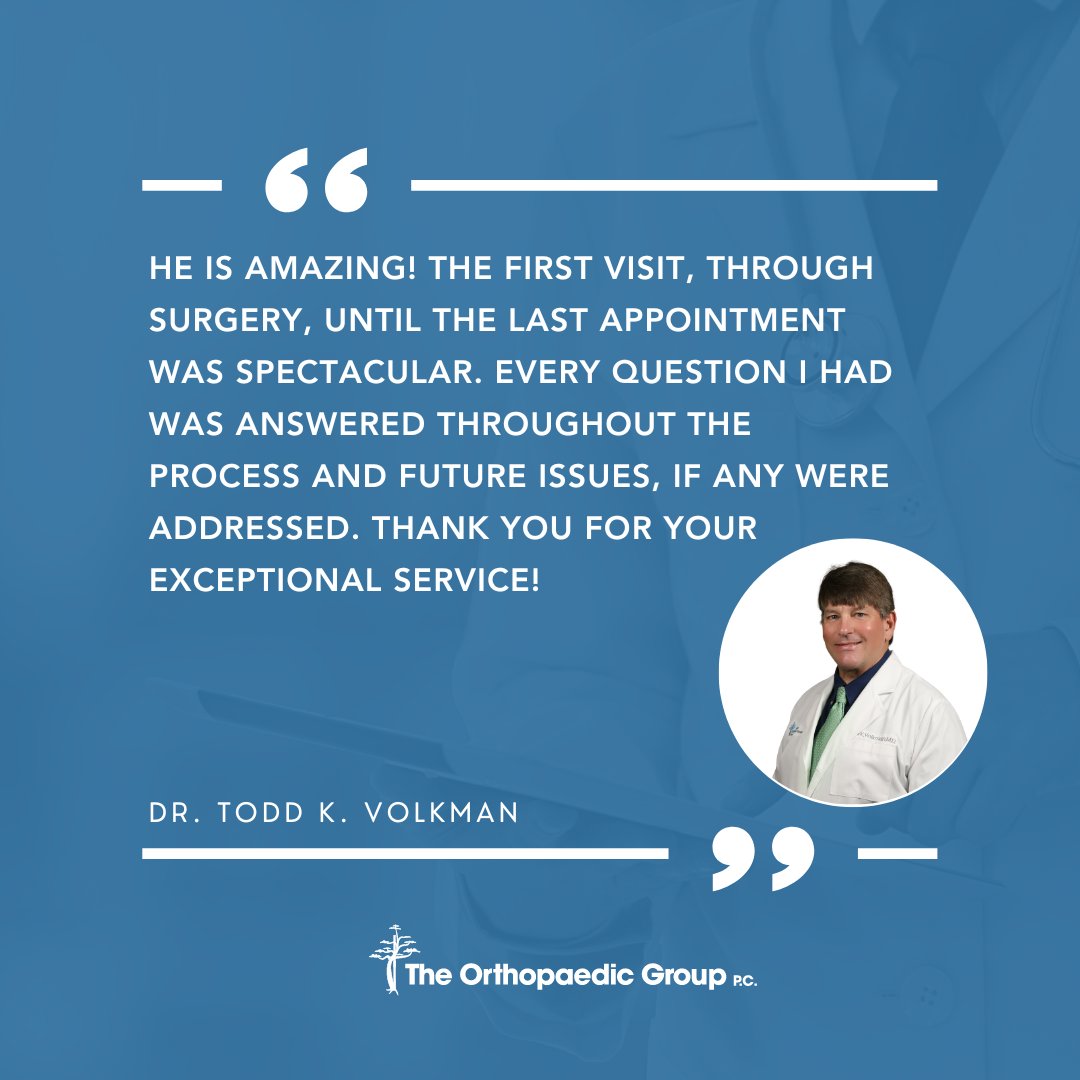 theorthogroup's tweet image. From the first visit to the last appointment, our commitment to excellence shines through. Spectacular care from start to finish, addressing every concern with expertise and compassion. Experience exceptional service with us! ⭐️⭐️⭐️⭐️⭐️

#ExceptionalCare #DedicatedTeam