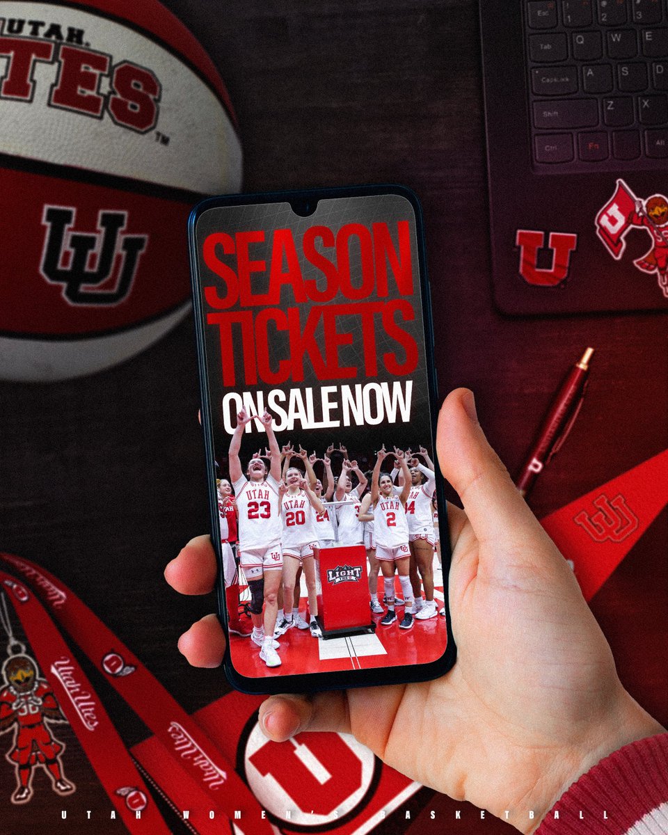 UTAHWBB's tweet image. 🚨 SEASON TICKETS ON SALE NOW🚨

Secure your seat for the 2024-25 season at bit.ly/3w3ObSB

#GoUtes