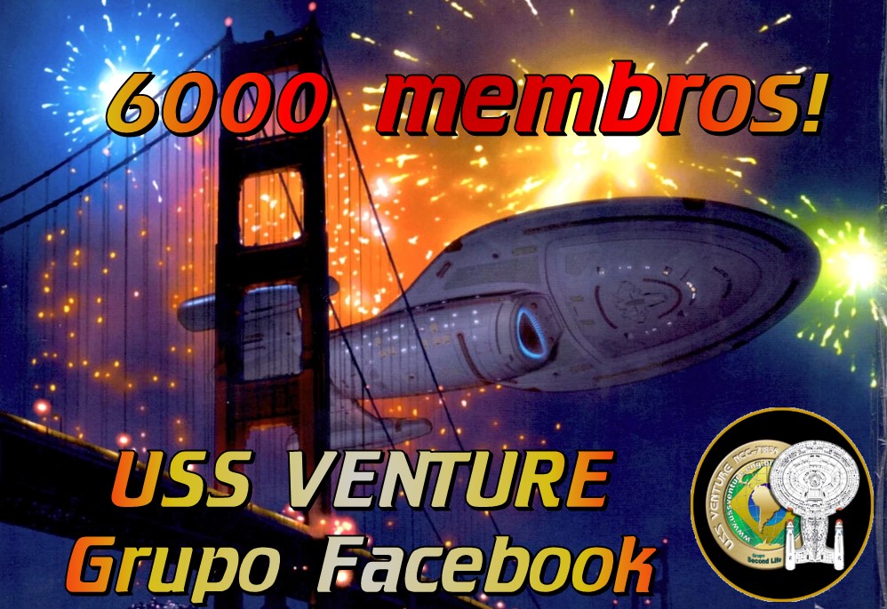 ussventure's tweet photo. Com muito orgulho e gratidão, anunciamos que nosso Grupo do Facebook ultrapassou a marca de 6000 membros inscritos, mostrando que continuamos firmes em nossa missão de apoiar e divulgar o Universo Star Trek em todas as suas formas!! https://t.co/Rnjiy25rl8