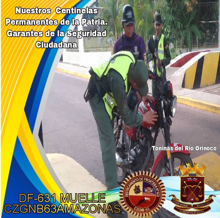 #11Jun Nuestra #GNB Garantes de la seguridad.