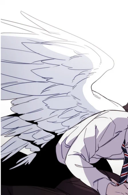 the level of wing details I put in when I'm feeling healthy vs sick 