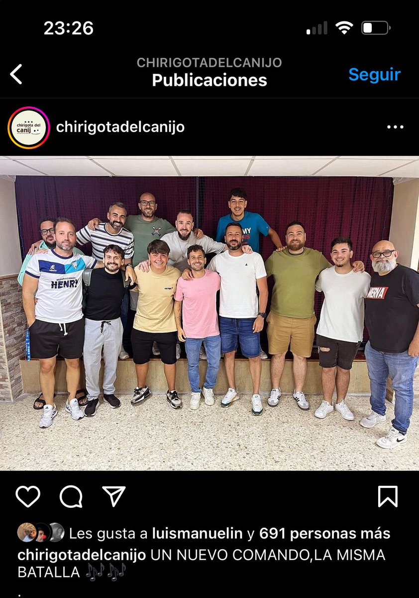 Un nuevo comando… la misma batalla