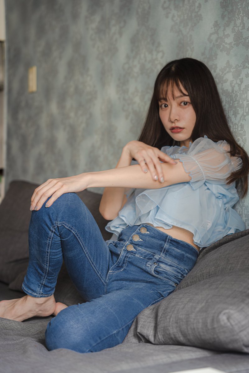 あきさん gm🛋 model:#涼風あき さん(@s_aki69) #おはようの一枚 #ポートレート