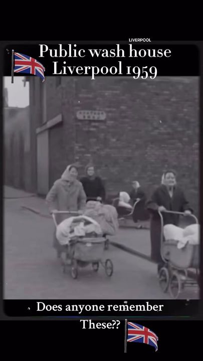 FriendsBaths's tweet photo. A piece of #Liverpool #localhistory in this photo of women transporting their #laundry to the public washhouse in prams. There is still a need for laundries & we plan to include a #community #launderette in the renovation of #Carlisle's #historicbaths.
#ThrowbackThursday https://t.co/9BkSMMb1vD
