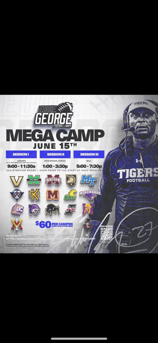 I will be attending TSU Mega Camp this weekend ready to compete !!! <a href="/Coach_Snuggs/">Beau Snuggs</a> <a href="/CoachNudo/">Jack Nudo</a> <a href="/coachbowdown58/">Joe Bowden</a> <a href="/CoachNateWoody/">Nate Woody</a>