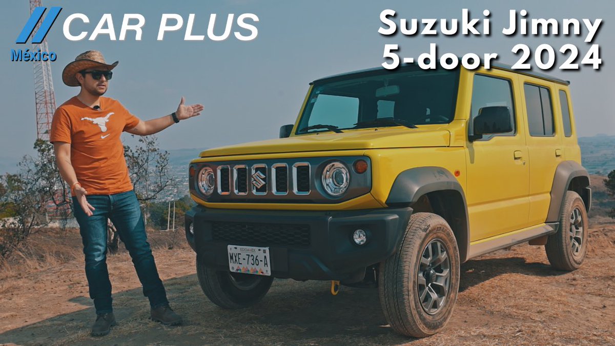 Por fin llegó el <a href="/Suzuki_Mex/">SUZUKI México</a> Jimny 5-door, y lo tenemos a prueba en Car Plus México 👉 youtu.be/TumzHIVS_HY?si…

No olvides darle like, comentar, compartir y suscribirte al canal 🙏🏻

<a href="/RP_SuzukiMex/">RP Suzuki México</a>