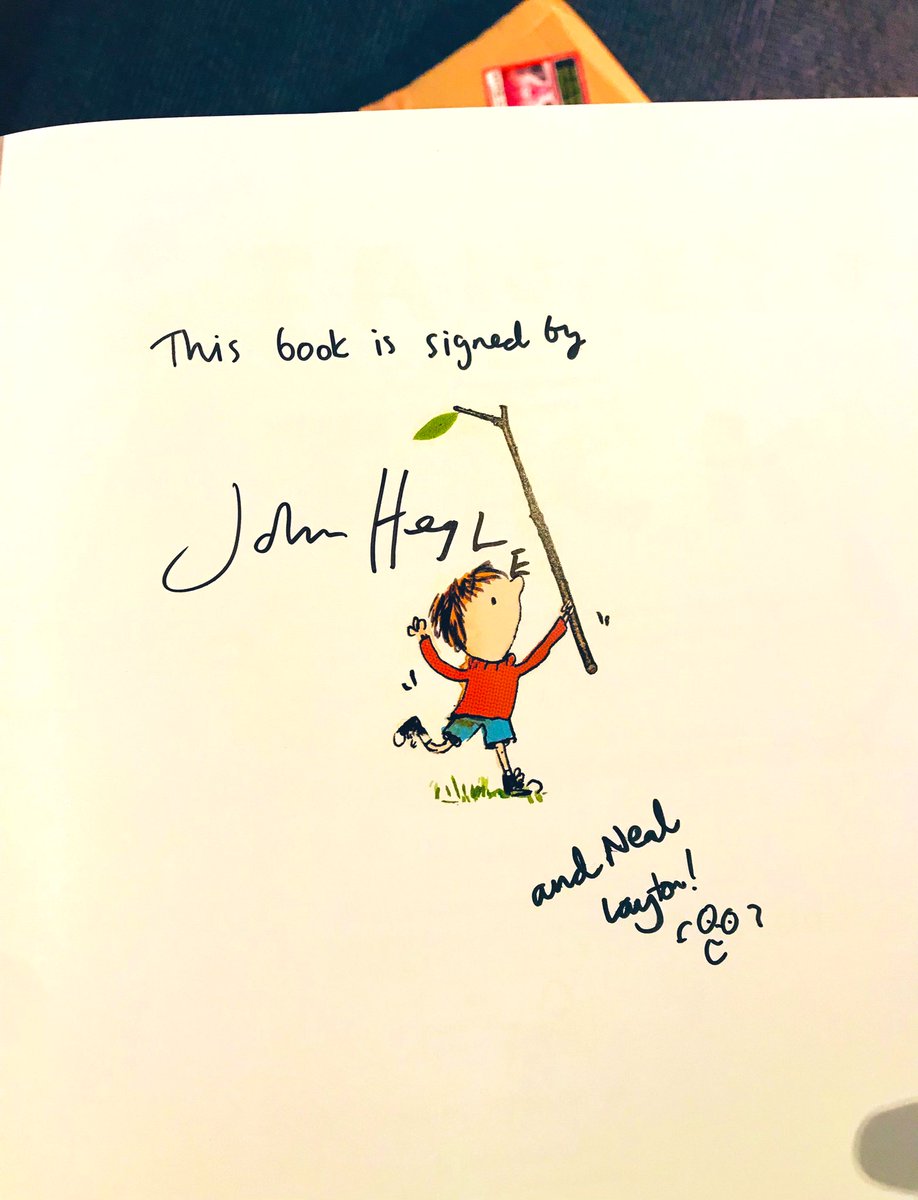 jcfcforever's tweet photo. @LaytonNeal @HachetteKids @iwstoryfestival Wonderful! The schools are in for a treat! 🎭🎸✏️ I’m still absolutely over the moon to have won a signed copy of #StanleysStick 🦯 A real favourite of my younger pupils! https://t.co/x7xguhAYEa