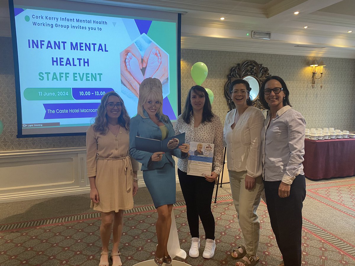 Thanks to <a href="/Priscilla1Lynch/">Priscilla Lynch</a> for launching our #InfantMentalHealth resources developed by the Regional Infant Mental Health Working Group. Such a special event, great speakers and huge turnout! 
<a href="/rachelski89/">Rachel Bell</a> <a href="/Alice_R_Taylor/">Alice Taylor</a> <a href="/RosemarieOShea/">Rosemarie o shea</a> <a href="/CorkKerryCH/">Cork Kerry Community Healthcare</a> @IMHIreland <a href="/letsgro_2gether/">Let'sGrowTogether!Infant&ChildhoodPartnershipsCLG</a>