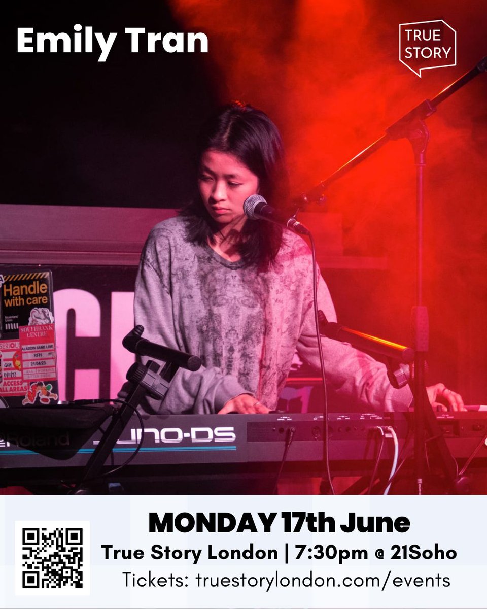 Introducing Emily Tran for our June 17th show:
Emily is a composer and pianist from South-East London. She developed her playing with Tomorrow's Warriors, performing at many venues, including The Queen Elizabeth Hall &amp; Brick Lane Jazz Festival.
Tickets: loom.ly/XOXEjyo