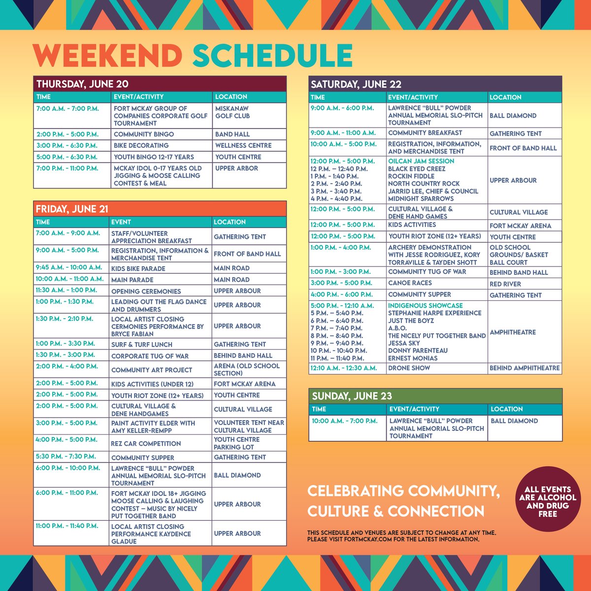 Treaty Days is coming June 20-23, 2024!