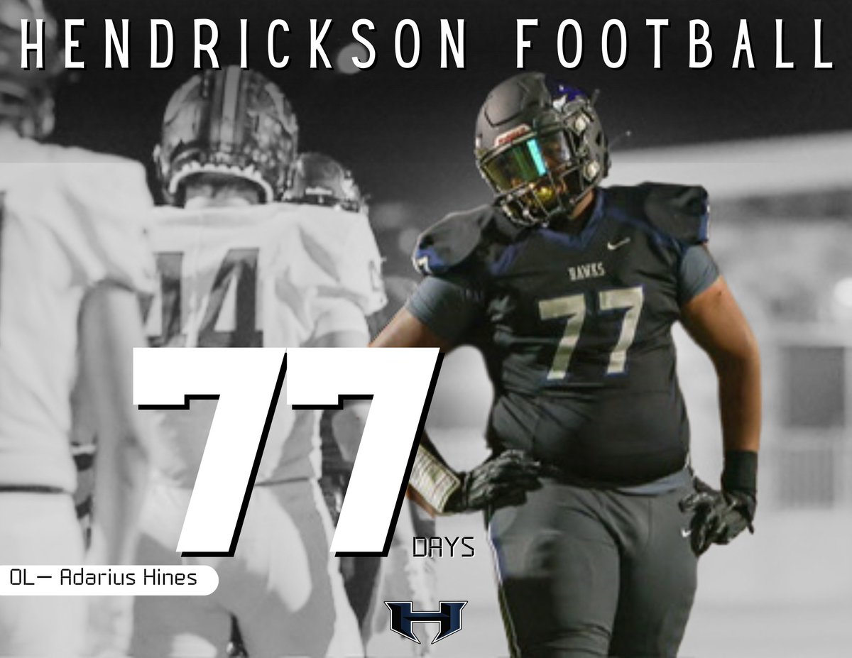 Hawk Football (@hendricksonfb) on Twitter photo Let the countdown begin...
77 days until Hawk Football is back!
<a href="/PfISDAthletics/">PfISD Athletics</a> <a href="/HawkNationHHS/">HawkNation Principal</a> Let the countdown begin...
77 days until Hawk Football is back!
<a href="/PfISDAthletics/">PfISD Athletics</a> <a href="/HawkNationHHS/">HawkNation Principal</a>