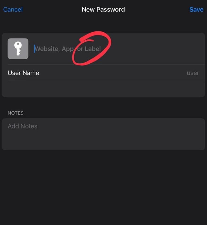 Finally, with the new Passwords app, you can create a password even if it's not about a website 😍 #wwdc24