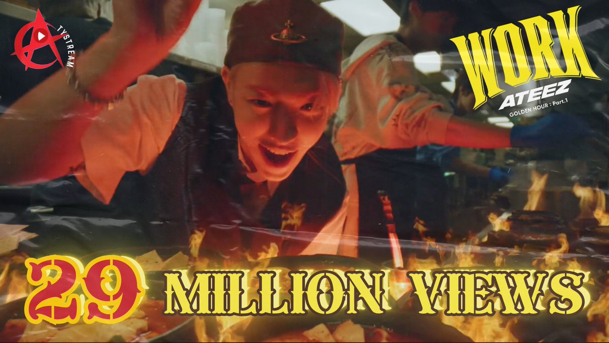 ATYstream | ATEEZ (@atystream) on Twitter photo โโโ โ
29.000.000 โ
โโโ
Congratulations to #ATEEZ & ATINY!
'Work' Official MV has reached 29.000.000 views!๐ฅ ๐ช
๐youtube.com/watch?v=VGnOpZโฆ
โ ๐ธ โ
#์์ดํฐ์ฆ #GOLDENHOUR_Part1 #WORK <a href="/ATEEZofficial/">ATEEZ(์์ดํฐ์ฆ)</a> โโโ โ
29.000.000 โ
โโโ
Congratulations to #ATEEZ & ATINY!
'Work' Official MV has reached 29.000.000 views!๐ฅ ๐ช
๐youtube.com/watch?v=VGnOpZโฆ
โ ๐ธ โ
#์์ดํฐ์ฆ #GOLDENHOUR_Part1 #WORK <a href="/ATEEZofficial/">ATEEZ(์์ดํฐ์ฆ)</a>