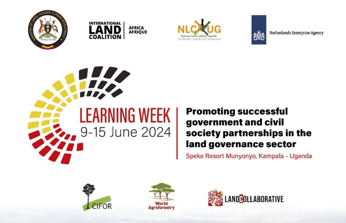 Much appreciation to you, Netherlands Enterprise Agency (RVO), for your support towards the learning week to promote successful Gov-CSOs partnerships in the land governance.

#LandGovernance
#LearningWeek 
#United4LandRights