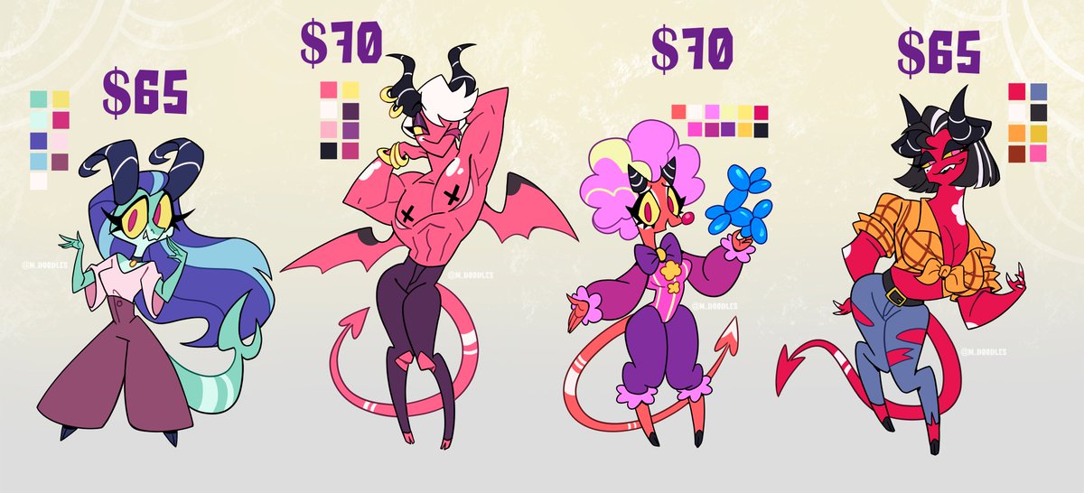 M_D00dles's tweet photo. adops + extra free art!!! 😈
Dm me if are interested

Rts are so helpful! 💖#HelluvaBoss https://t.co/RGb7tKWhgw