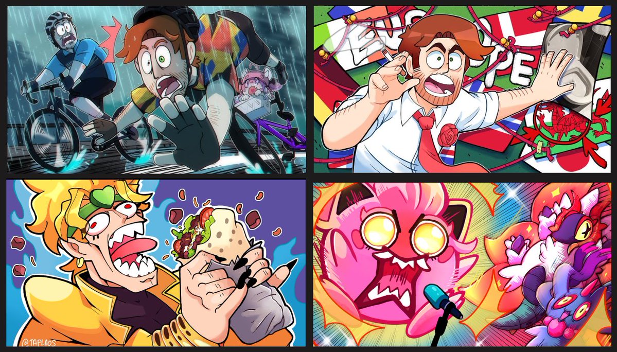 Taplaos's tweet image. Hi! I'm Taplaos or Taps
Freelance Artist | Illustrator | Co-creator on Space Cadet Spurtz (WIP) | YT Thumbnail Artist
✨Commiss are opened over @ my Carrd✨
✍️ Portfolio / other socials:
taplaos.carrd.co