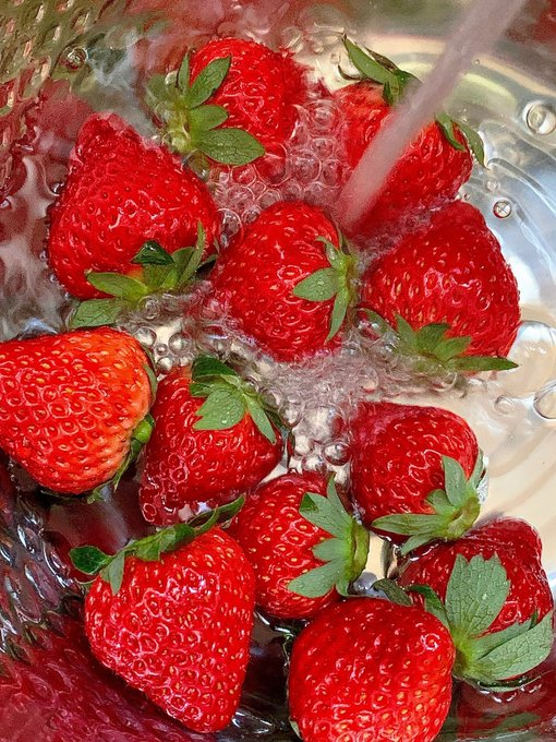 Ashley013245's tweet photo. If you also love strawberries 🍓Then we're friends 👫 https://t.co/RVjUAWoTgd