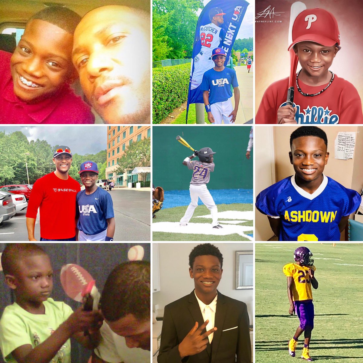 Happy Heavenly Birthday son! 🙏🏽🎈🕊️ #BeLikeCJ