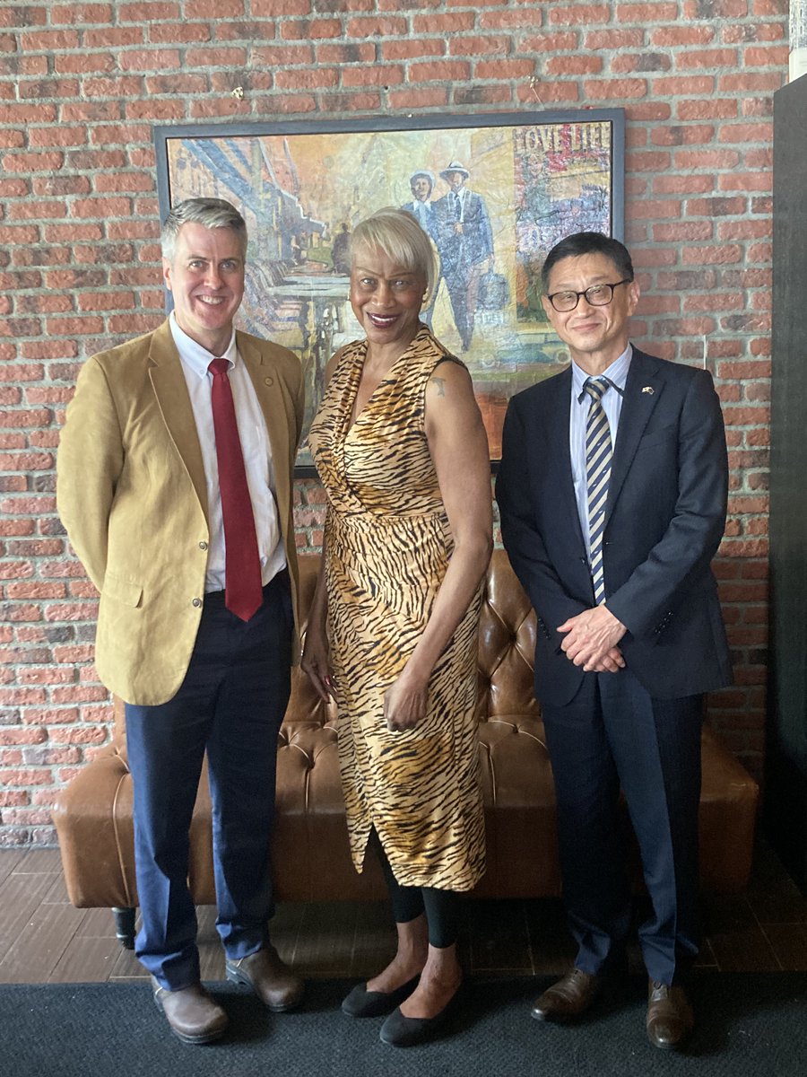On June 10, Head Consul Hamada held a luncheon meeting with Representative Andrew Gray and I.

Several topics were discussed at the luncheon such as upcoming elections, SB 131, and goals for next year’s legislative session.

Thank you Head Consul Hamada for the invitation!