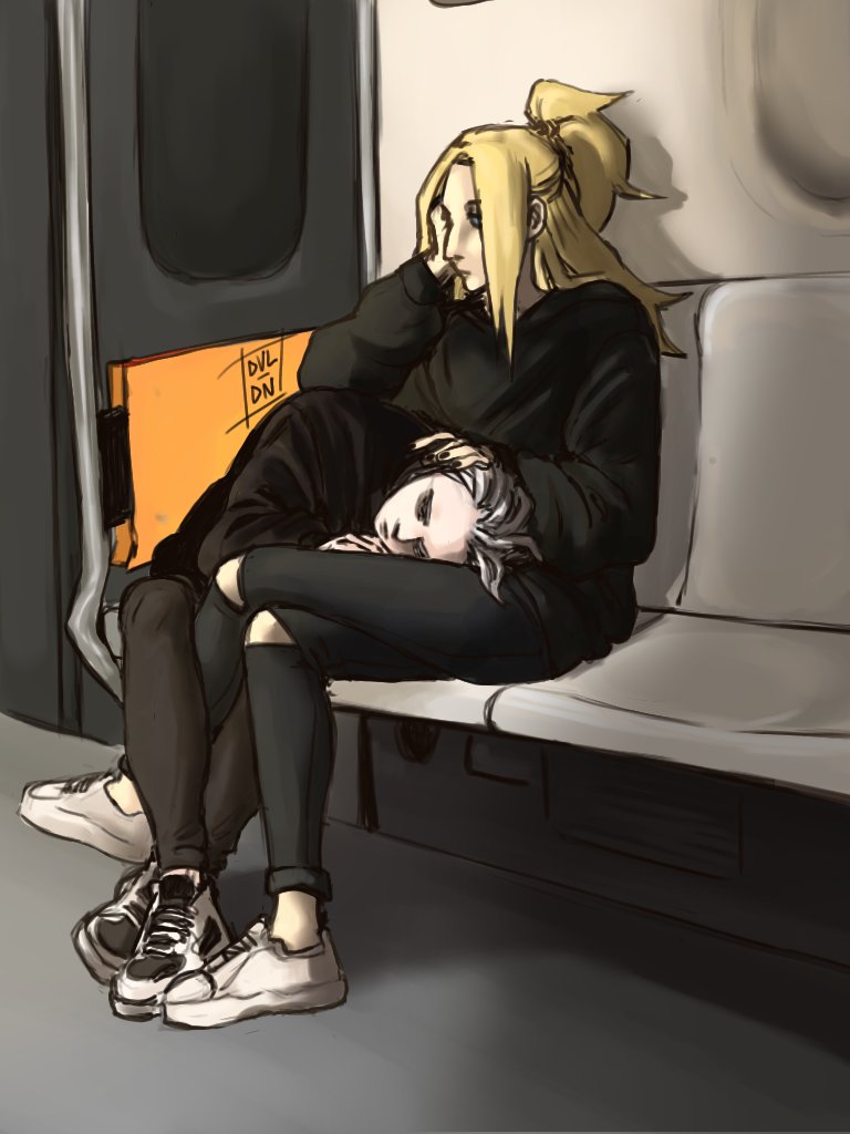 DVL_DN's tweet image. ✨
#hidadei #hidan #deidara