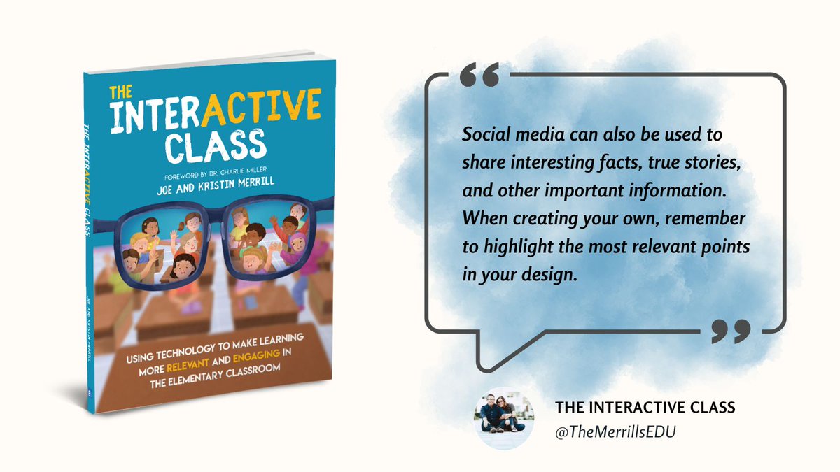themerrillsedu's tweet image. Pick up some new strategies for next year w/ The InterACTIVE Class book! 📚

⭐️Quick &amp;amp; easy-to-read
⭐️QR code videos &amp;amp; tutorials
⭐️Tips &amp;amp; tricks
⭐️Freebies
⭐️100+ pages of ready-to-use lessons!

Learn more ⤵️
amzn.to/2ZR0Eod

#ISTELive #ISTELive23 #NotAtISTE