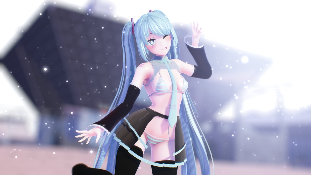 縞ビキニなミクさん👀
ウチもちょっとアレンジしてお迎えしました👙 