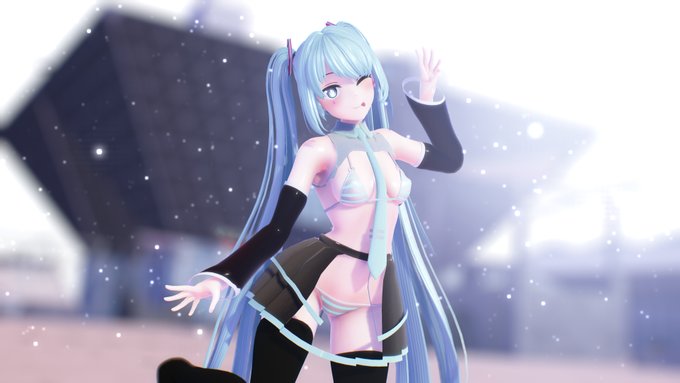 縞ビキニなミクさん👀
ウチもちょっとアレンジしてお迎えしました👙 