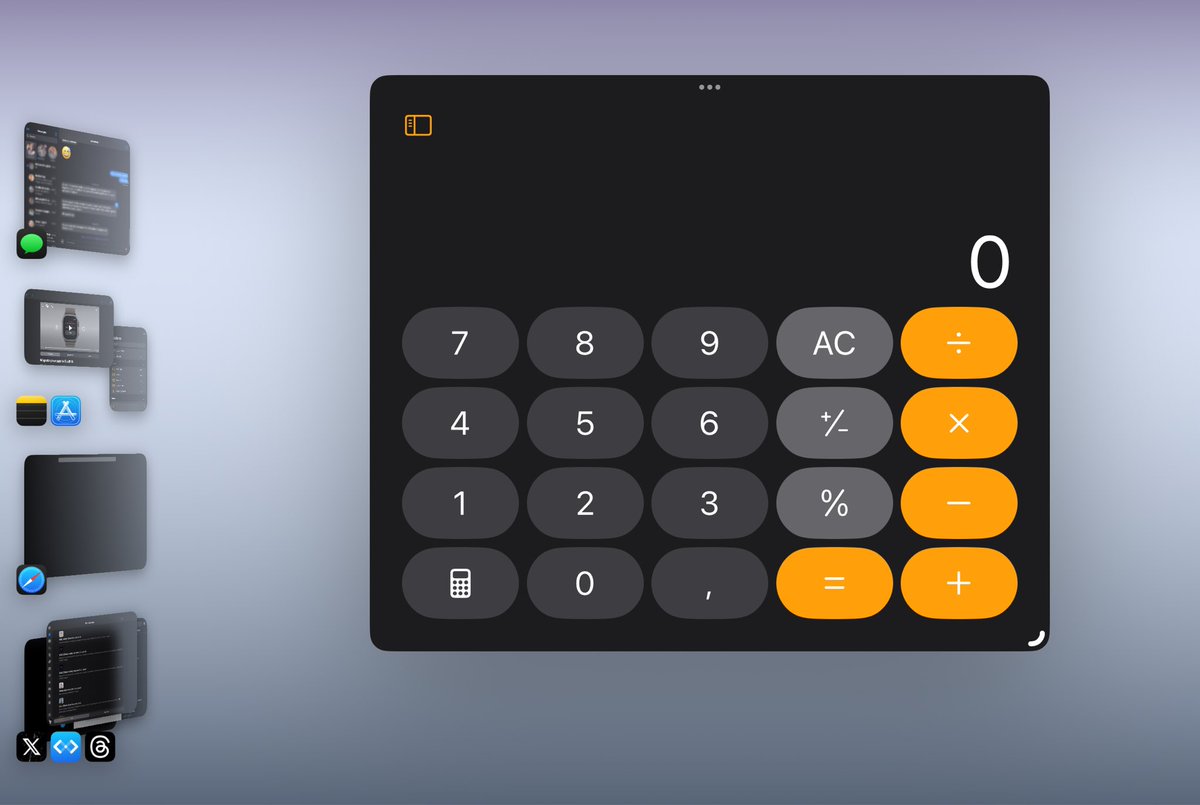 At the end, the only really important thing is that we can do math. Seriously 😍 #WWDC2024 #iPadOS18