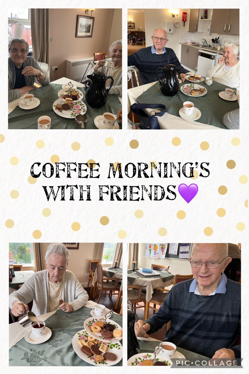 Coffee Morning’s spent chatting and putting the world to rights🌍☕️🫖🍪 #coffeebreak #coffeemorning #friendship #ChitChat