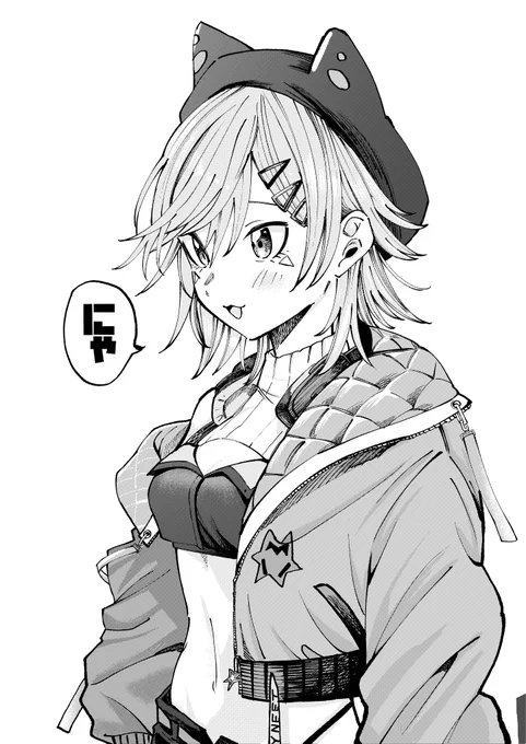 #引き小森画 
