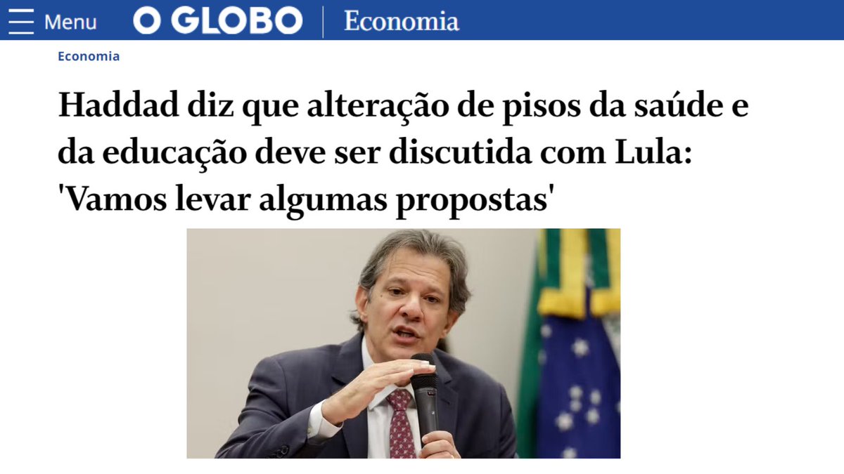REDUZIR PISO DA EDUCAÇÃO E SAÚDE É RETROCESSO

Baixar o piso de investimentos na Educação e saúde é um retrocesso sem tamanho que não pode ser “discutido” como alternativa para atender o mercado financeiro em detrimento do desenvolvimento nacional. 

Nós elegemos nas urnas um