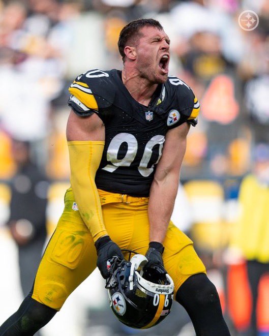 MLFootball (@_mlfootball) on Twitter photo LEGEND: #Steelers pass rusher TJ Watt is already a Hall of Famer at the age of 29, and is one of the greatest players we have ever seen.  
• 4x First-Team All-Pro 
• 1x Second-Team All-Pro 
• 6x Pro Bowler 
• 3x Deacon Jones Award 
• Butkus Award (2020)
• All-Rookie Team LEGEND: #Steelers pass rusher TJ Watt is already a Hall of Famer at the age of 29, and is one of the greatest players we have ever seen.  
• 4x First-Team All-Pro 
• 1x Second-Team All-Pro 
• 6x Pro Bowler 
• 3x Deacon Jones Award 
• Butkus Award (2020)
• All-Rookie Team