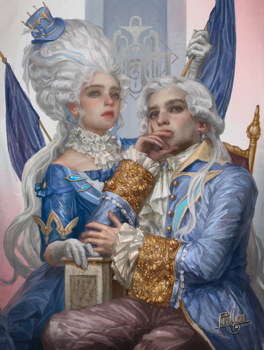 The ceremonial portrait 🛡️
#neuvillette #furina #fontaine #genshinimpact #focalors #genshinimpactart