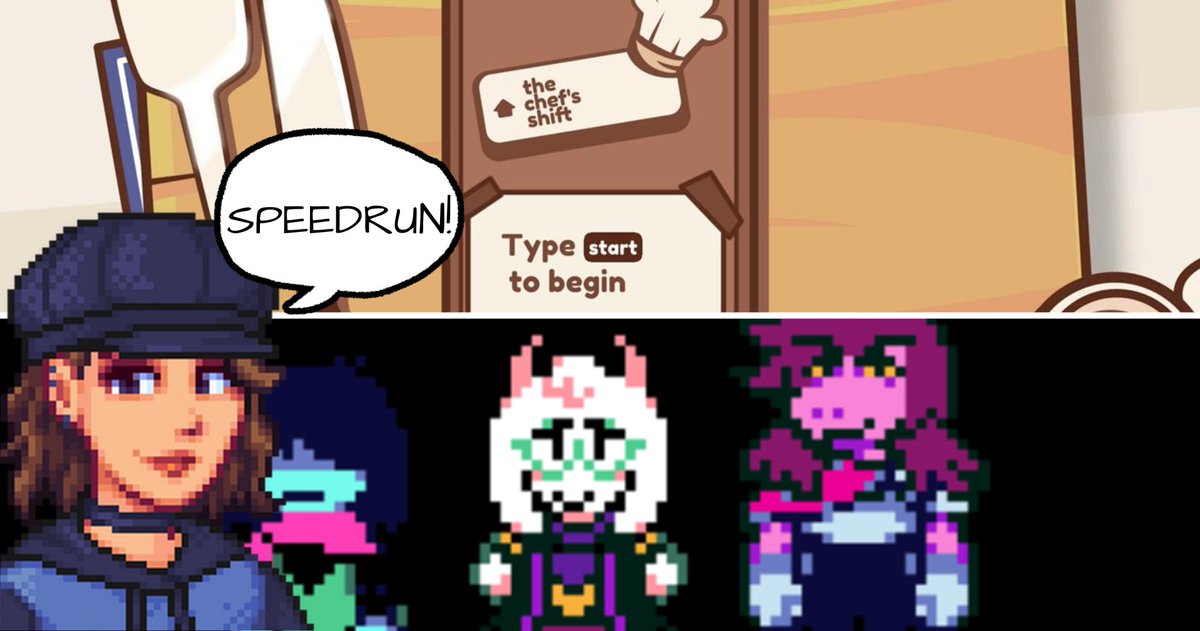 kayxsee's tweet image. 🔴Checking out The Chef's Shift DEMO & maaaaayyyybbbeee finish Deltarune???
#vtuber #deltarune #demogame #cozyvibes #cozygaming #gamergirl
twitch.tv/kayxsee