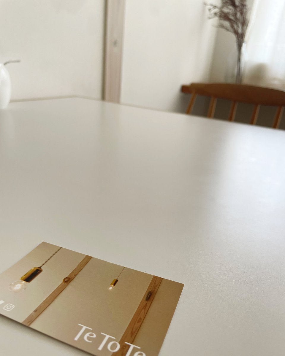 TeToTe_cafe's tweet photo. ショップカード

以前作っていただいたもので、
営業日など今と異なりますが、
よろしければお取りください。 https://t.co/dFWjXfCuyX