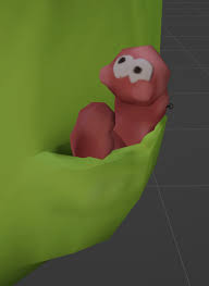 MayaModez's tweet photo. I love you little splatoon worm you can never really see while playing salmon run https://t.co/x3rNR3YFId