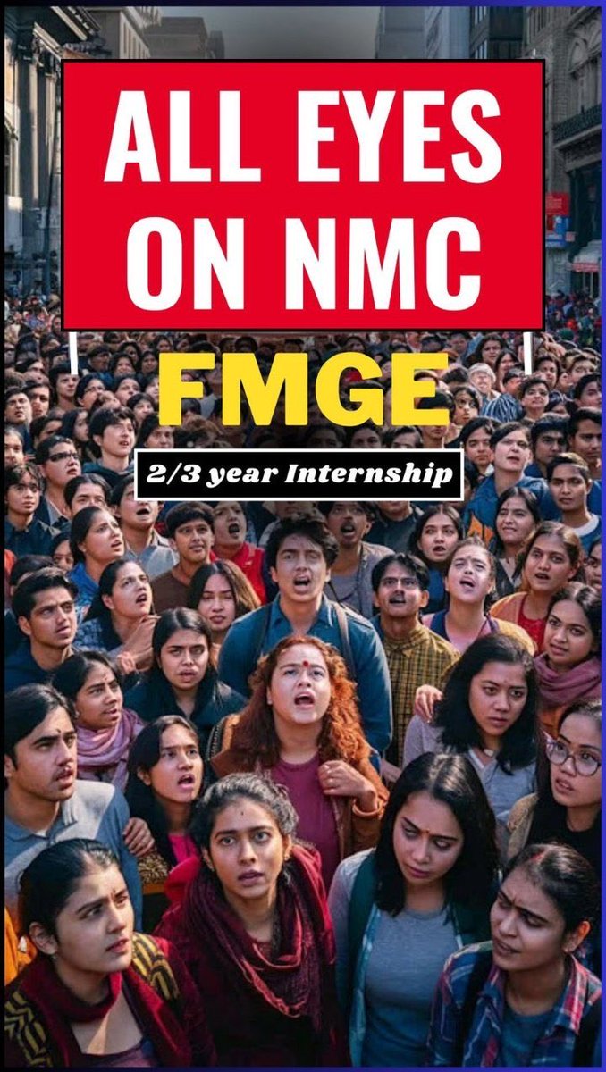 jdharmalingam7's tweet photo. 6 years MBBS course + MCI preparation of almost a year and now 3 years Internship.
And even after all the hardwork the results are: No respect, No payments, No appreciation.
#OneYearInternshipForAll 
#stopharrassingfmgs
 #FMGs
#withdraw_nmc_notice 
#injusticewithfmg
@IndiaToday https://t.co/22vB7xs1cz