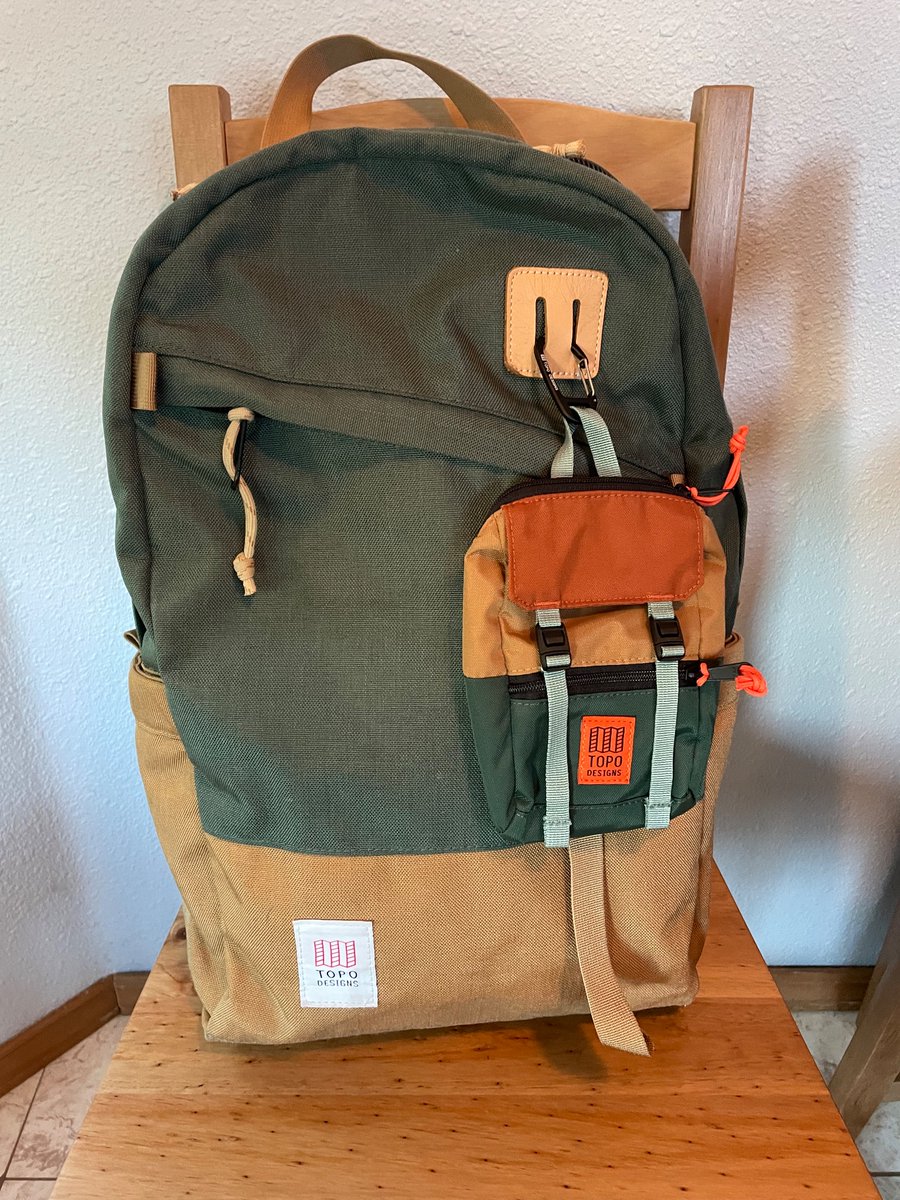 got my backpack it’s own backpack!!!