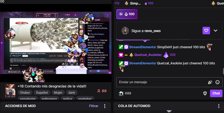 NyampasuuuVT's tweet photo. Confirmado los audios subliminales funcionan!!!! ahora solo falta que me haga efecto el de ojos azules!!!
#Vtuber
#twitchstreamer
#monachina
#audiosubliminal
#millonaria
#twitch https://t.co/Eul5uvhs59