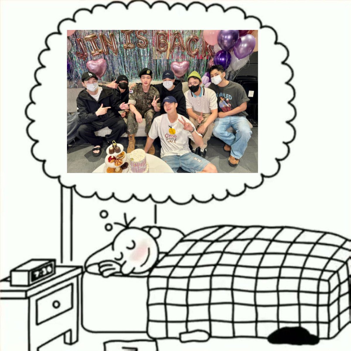 o army indo dormir assim: