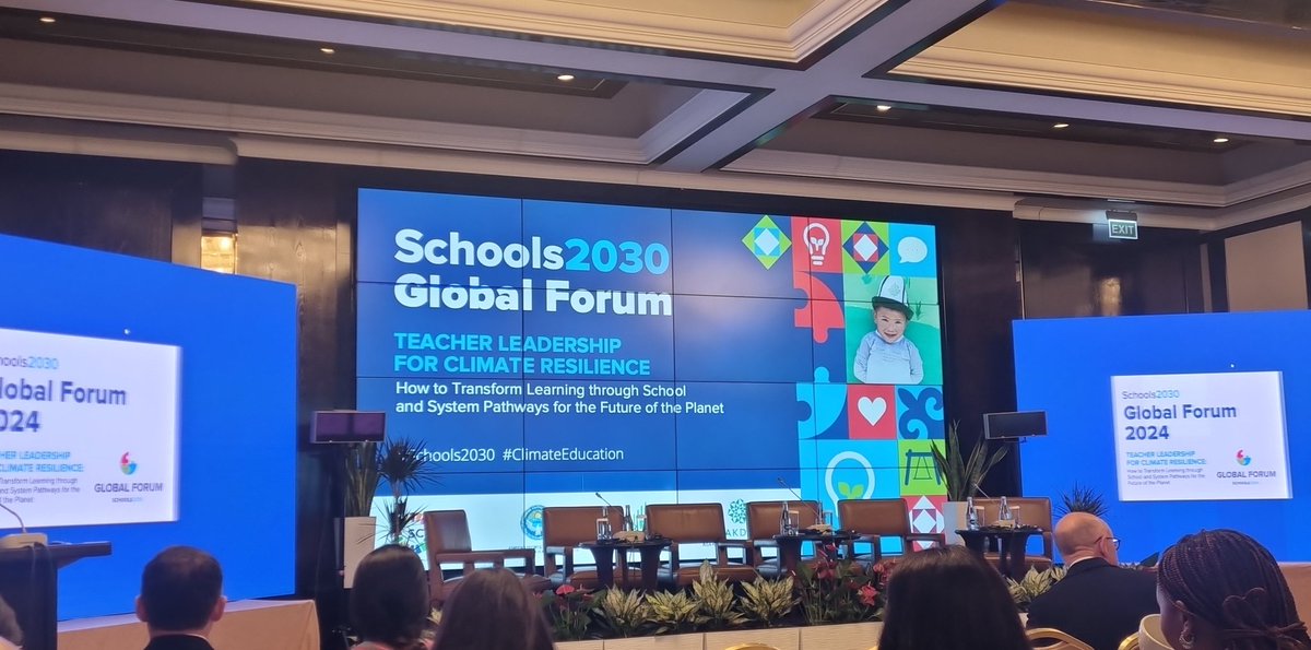 All ready for Day 2 of #Schools2030 in Bishkek - how to transform learning through school and system pathways for the future of the planet? Looking forward to finding out!