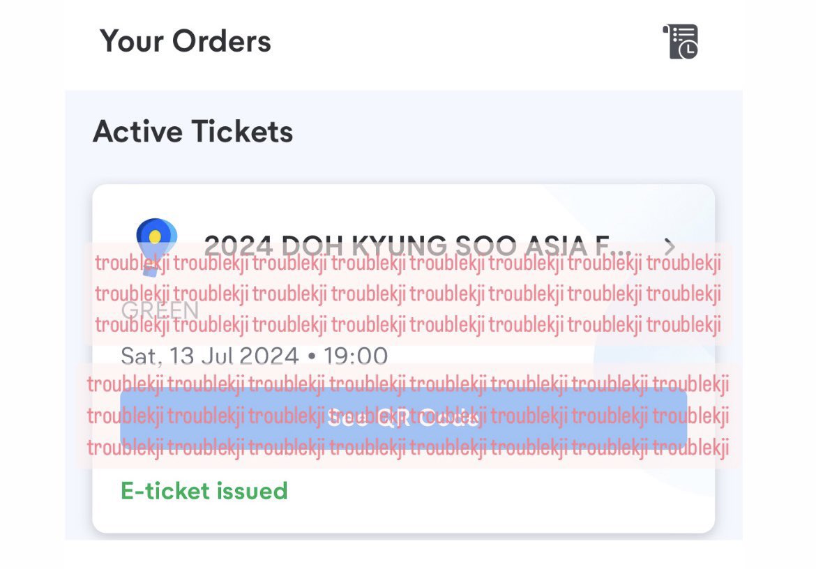 WTS Kyungsoo Bloom Fancon Day2  sesi2 Green. Alasan jual dapet tiket yang di mau.

COD Venue with DP✅
Fullpay✅
Diurus sampe fisik✅
(aku nonton juga) 
Vidcall buat proof✅
❌ SCAM ❌ CANCEL 

MT after dm

#DOHKYUNGSOOinJKT #DOHKYUNGSOOinJAKARTA #FANCONCERT_BLOOM_inJKT
#wts #wtb