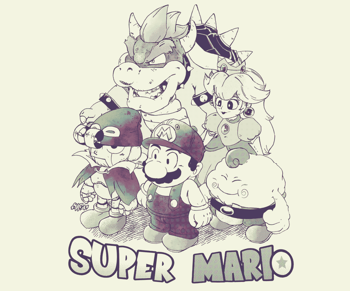 Wuaimoa's tweet photo. Super mario rpg box art in Akira toriyama style!
#toriyama https://t.co/iyl7R3DXlJ