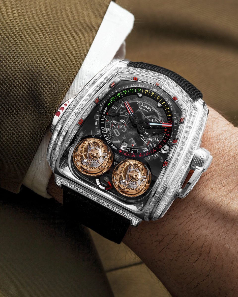 Cristiano Ronaldo and the Twin Turbo Furious Baguette: two forces of nature. Just as Cristiano dominates the field, this timepiece commands attention with its exquisite design and remarkable complications. 

#Jacobandco #Inspiredbytheimpossible #Cristiano