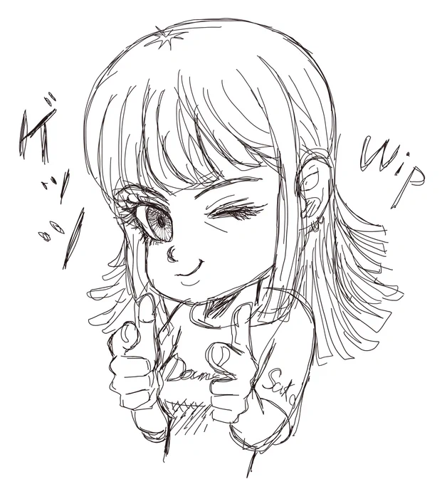 ゲッツ!
継続は力なり
#Wip #イラスト 
