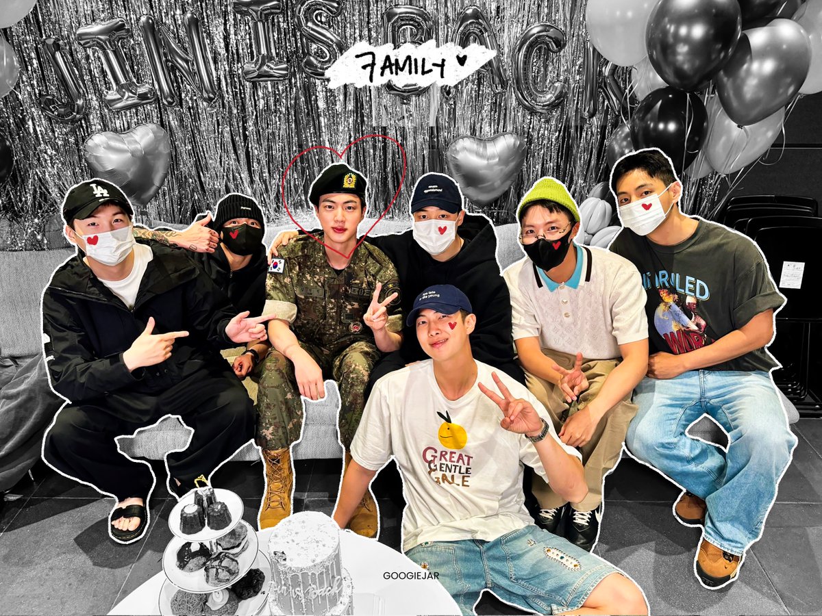 googiejar's tweet image. my ot7, my 7amily.