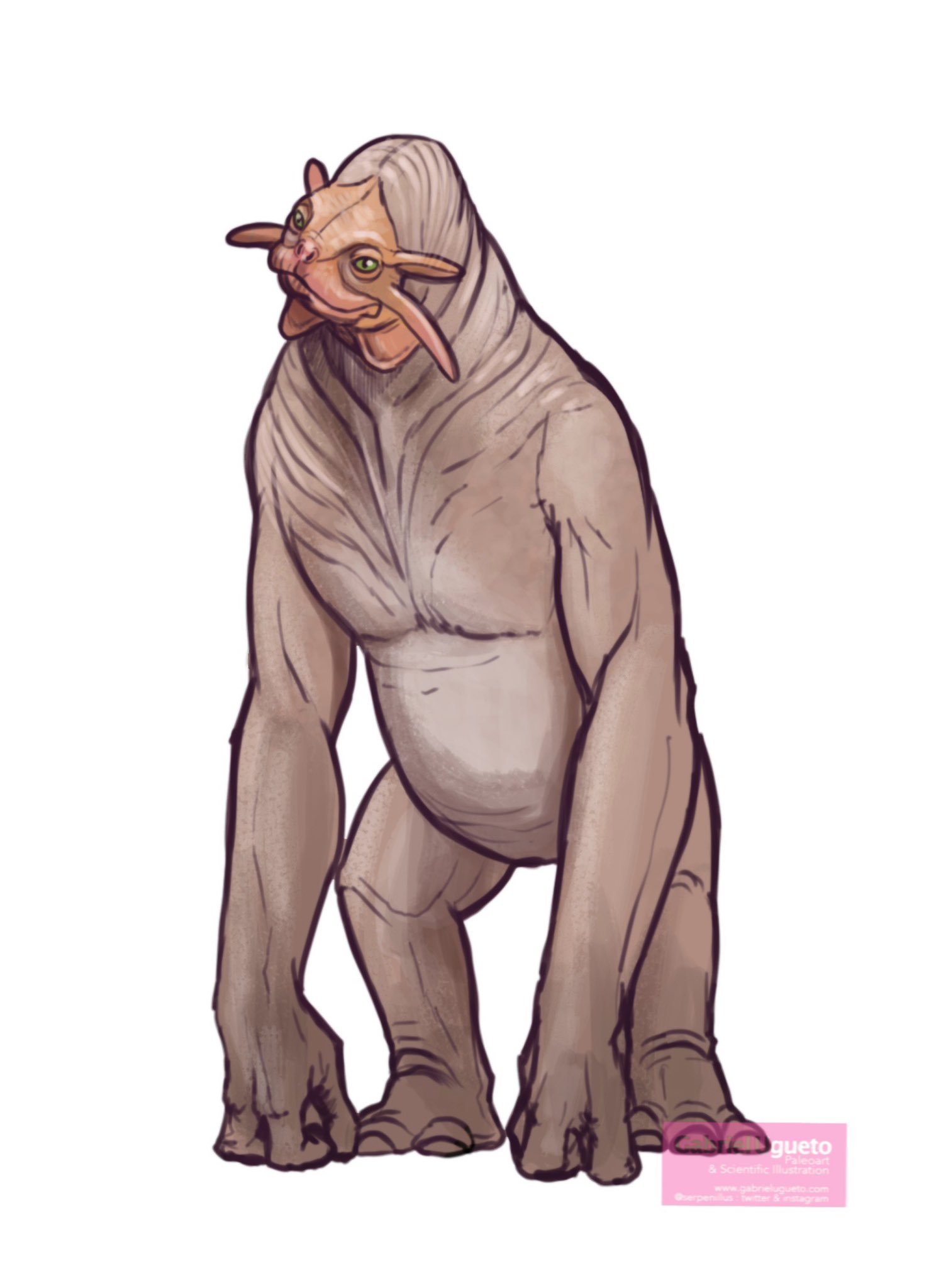 Gabriel N. U. on X: Another quick sketch of a fantasy creature tonight  t.coNJsWaOpTzP  X
