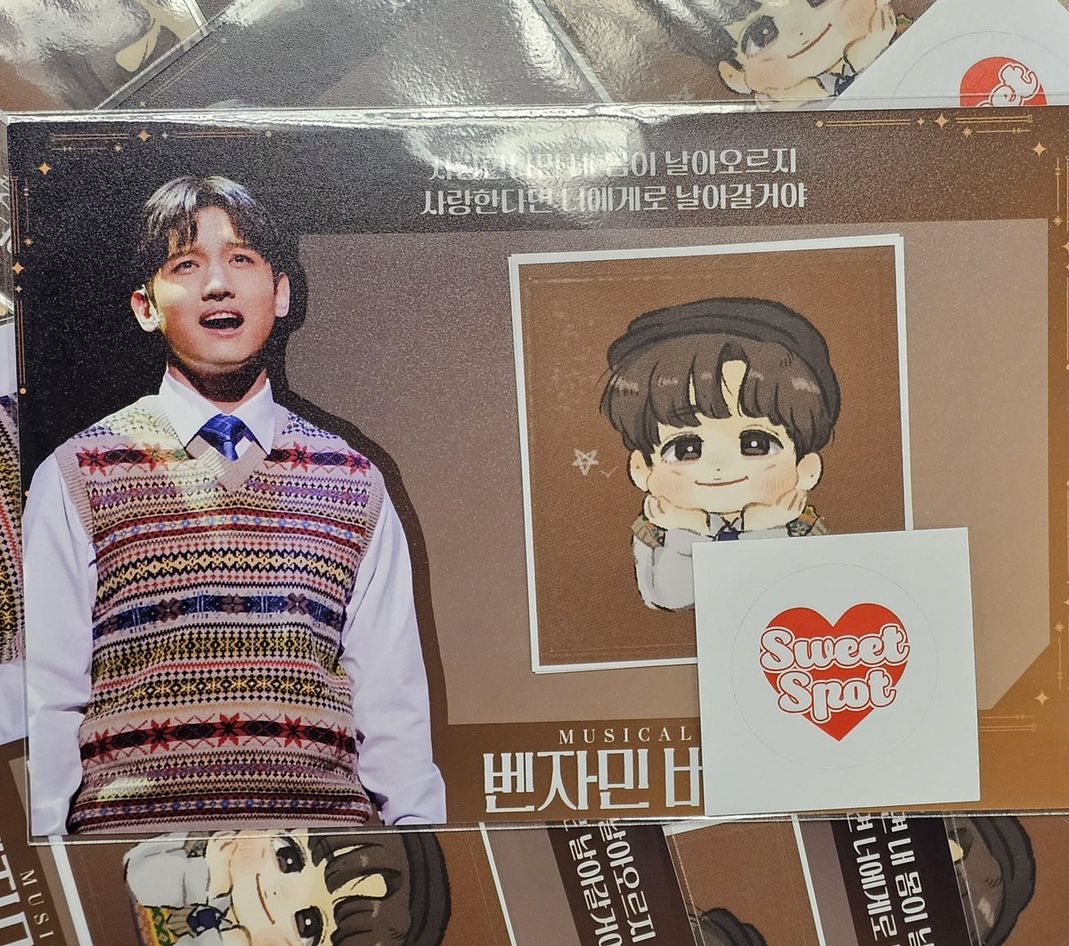 오늘부터 ❤️스윗스팟❤️ 원형스티커 
특전 제공됩니다🫶